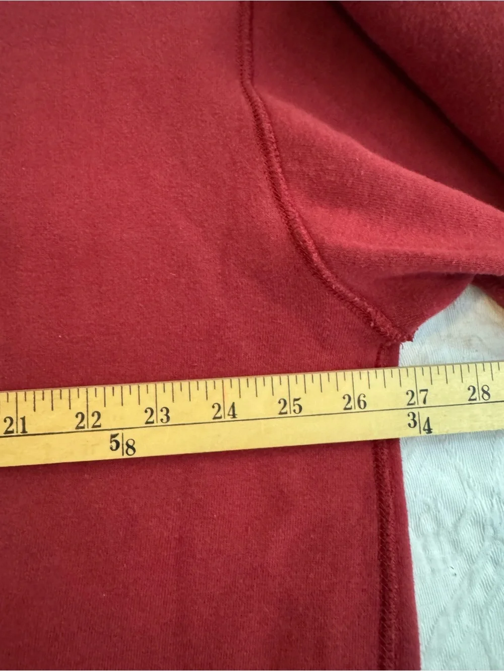 Stanford Cardinal J America Vintage Quarter Zip Sweatshirt XL NCAA Pullover Red